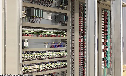 E/MSR-Schaltkasten innen